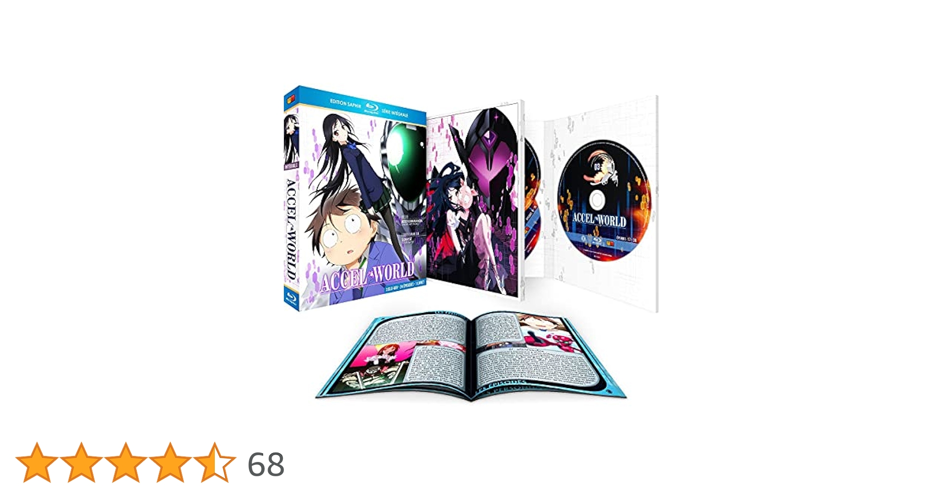 その他 Accel World - Integrale - Edition Saphir [3 Blu-ray] + Livret khxv5rg Accel World - Intégrale - Edition Saphir [3 Blu-ray] +