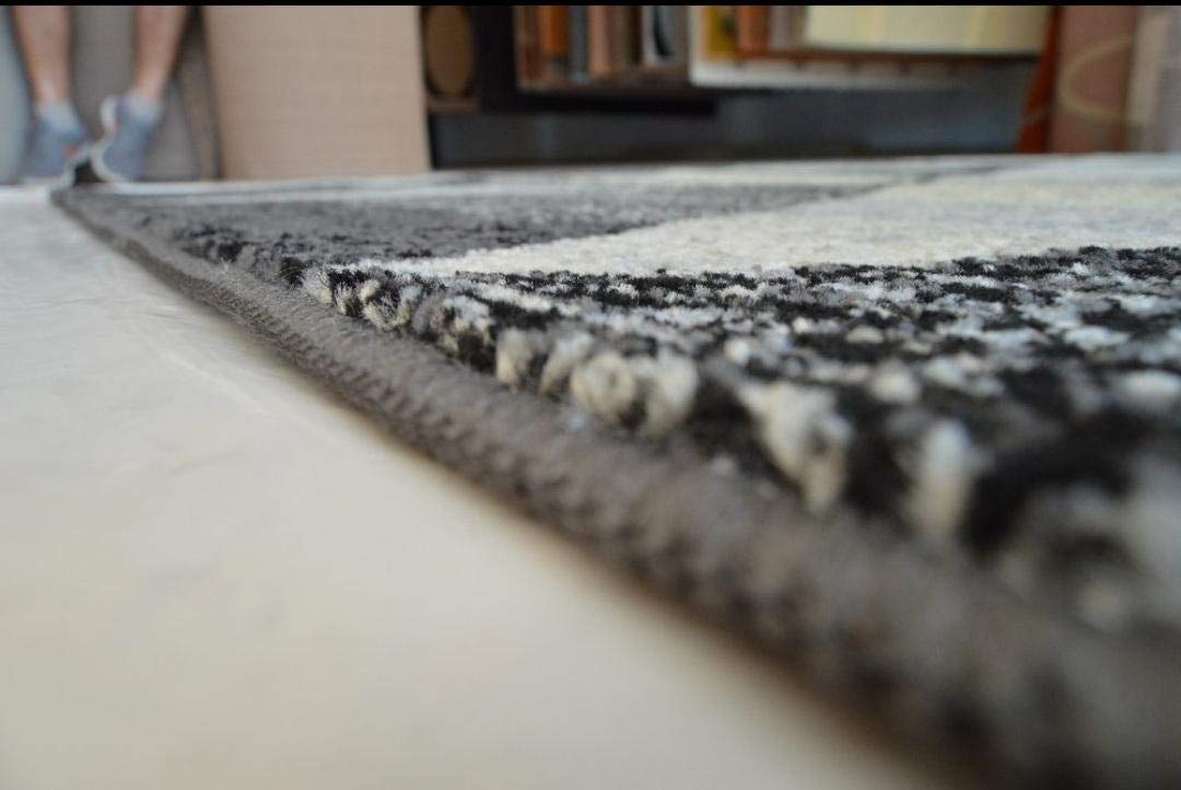 Aido , Alfombra Marron 160 x 230 - para salón, Cocina, habitación.
