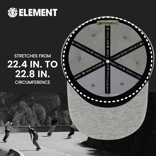 Image of Element Unisex Adult Element Baseball Hat, Adult Flex Fit Active Sport Cap with Curved Brim