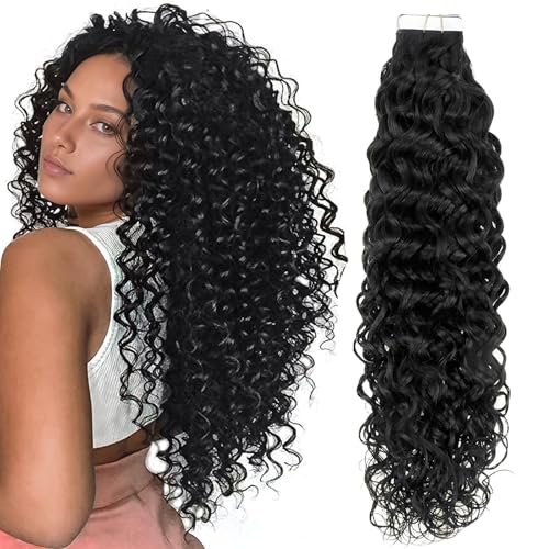 Hetto Curly Tape in Hair Extensions