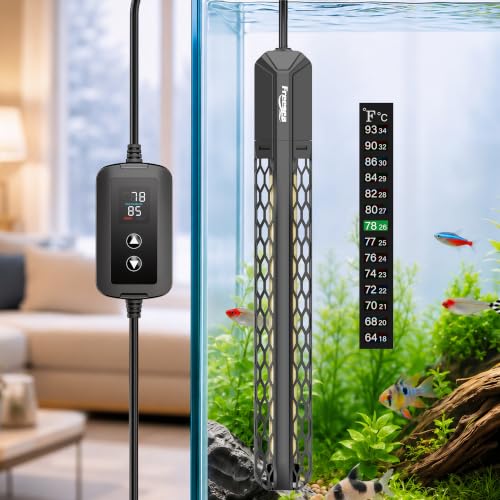FREESEA Adjustable Aquarium Heater 75-120Gal: 500W...