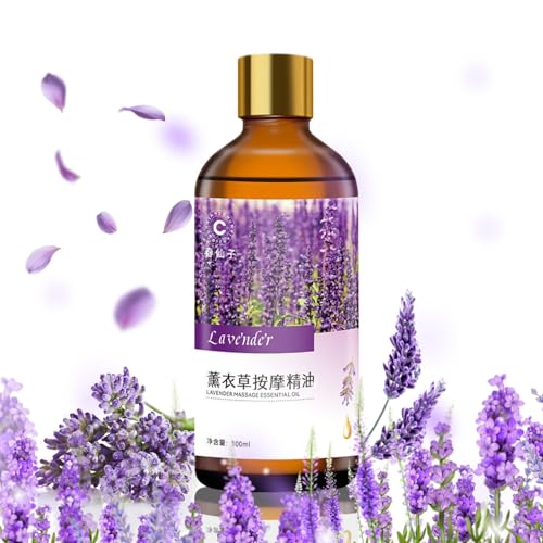 aceite esencial de lavanda, aceites esenciales de lavanda, 10 ml, aceites aromáticos para difusor, humidificador, relajación, fabricación de velas, masaje, baño
