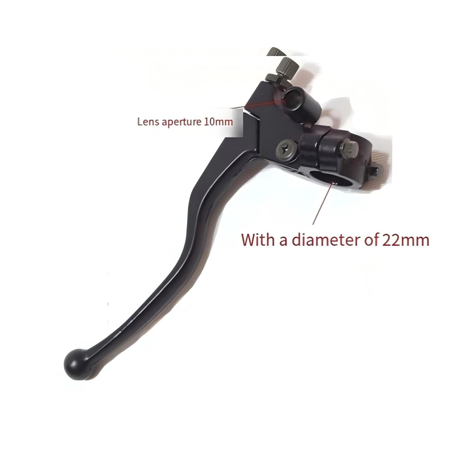manija de embrague Cable negro para palanca de embrague y manillar freno delantero para Honda CG125 para motocross ATV