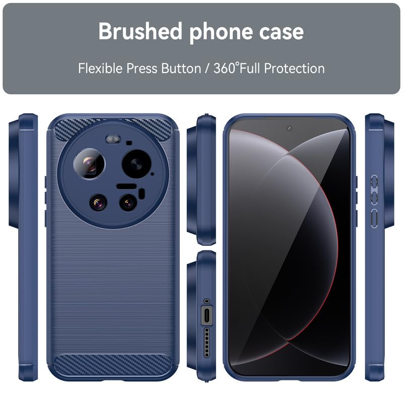 Image of Basic Case for Xiaomi 17 Ultra (Carbon Fibre Blue)