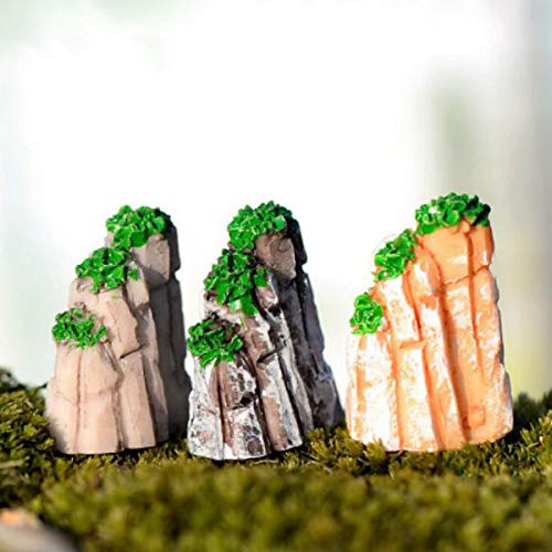 Bloom Bagicha Miniature Mountains for Fairy Garden Landscaping Tray Gardening Terrariums Bonsai Décor and Craft Model Work - Set of 2 pcs (B08D6LJSPJ) Amazon Price History, Amazon Price Tracker