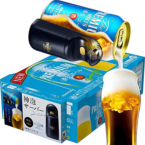 【お家でお店のような生ビールを】 ザ・プレミアム・モルツ 香るエール 新神泡サーバー2020&コースター付 [ 350ml×24本 ]