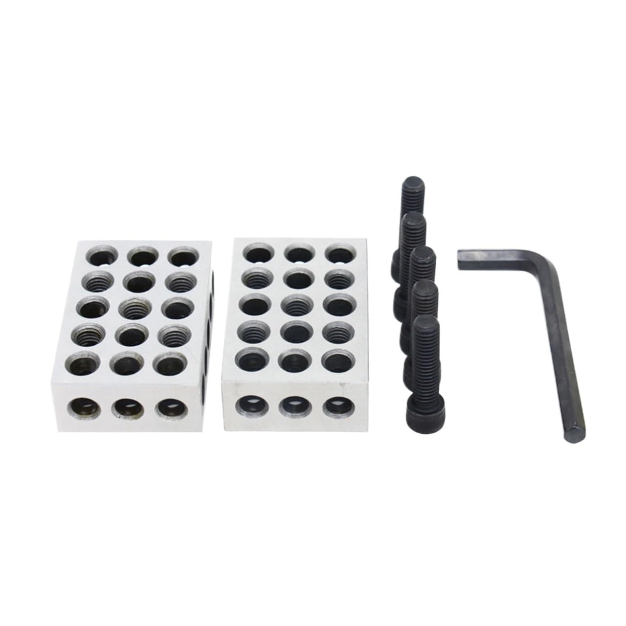 Mthckxjbsuz 25-50-75 Gauge Block, Hardened Steel Blcks 0.005" Precisin Matched Machinist 123 Milling Tl 23 Hlesblck Gauge