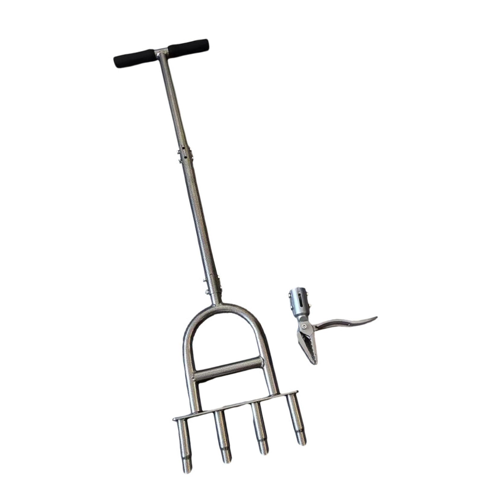 Trapano professionale per suolo e sarchiatore manuale combinato con manico ergonomico per attività di giardinaggio perforatore resistente