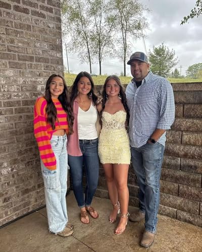 Noras dress Strapless Tight Homecoming Dresses for Teens Short 2025 Lace Appliques Cocktail Party Dress NB2504