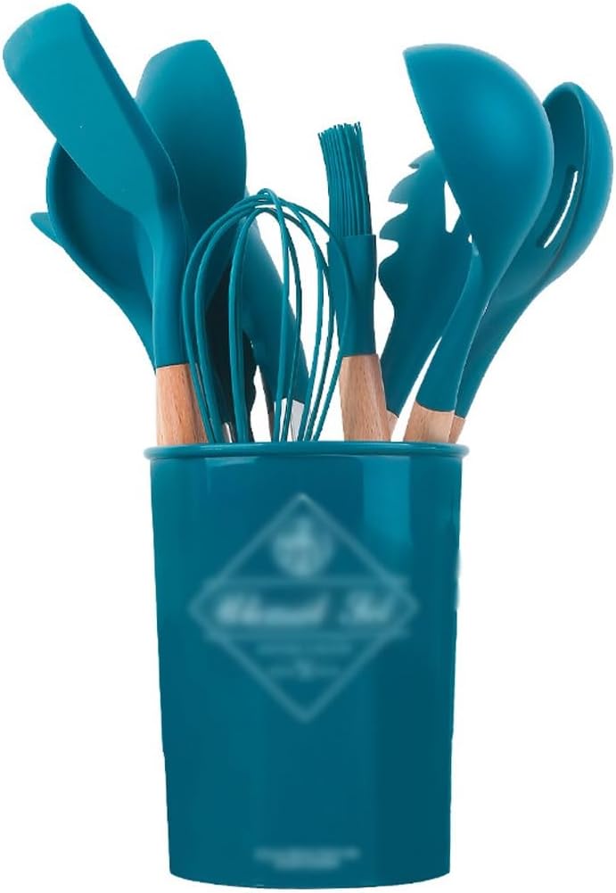 DUYHBAWRS-779 Kitchen Utensil Sets Non-Stick Long Shank Matter Mixture Shovel Dinnerware