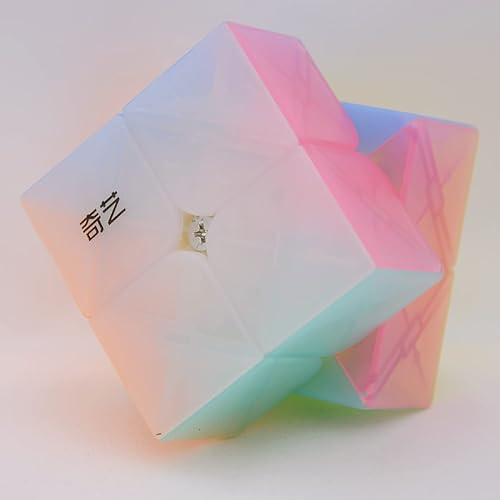 Miniatura 8 de Bukefuno QY Toys - Cubo de gelatina Qidi S de 2 x 2, rompecabezas mágico MoFangGe 2 x 2 cubo de gelatina sin pegatinas, cubo de velocidad