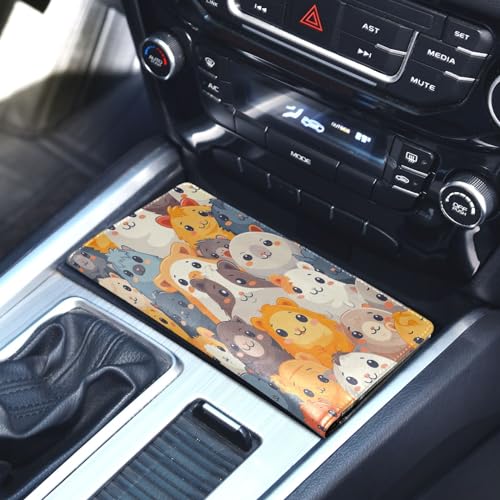 Organizador De Documentos para Auto Cuero miniatura 5