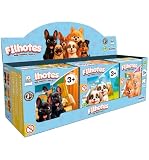 BRASILFLEX | Mini Quebra-Cabeça Filhotes Colecionáveis em MADEIRA | Puzzle Infantil | 6 unidades de 10 peças cada | Brinquedo Educativo | + 3 anos