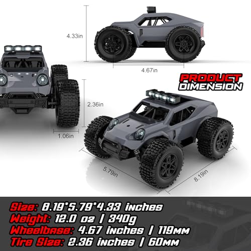 image for EpochAir Remote Control Car - 28km/h 2.4GHz High Speed Rc Cars Toys, O