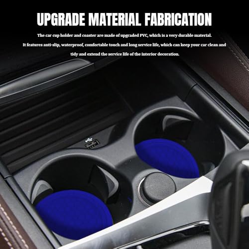 Portavasos para carro universal de PVC 4 piezas miniatura 3