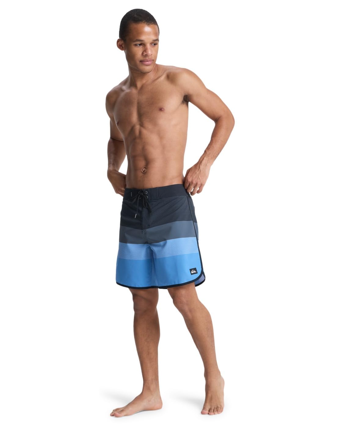 Quiksilver Surfsilk Scallop 18" - Boardshorts - 33 - Braun.