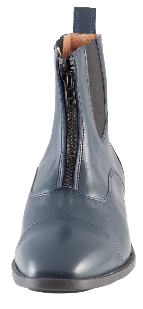 PFIFF Jodhpur Cosmo - Botines de equitación (Piel), Color Azul