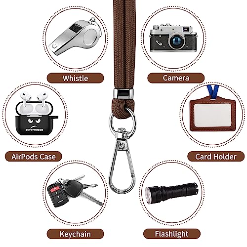 Cell Phone Lanyard 2 Pcs-1 Pcs 30"(Neck Strap×1)+8"(Wrist Strap×1) Black - Photo 68 sur 115