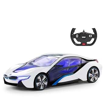 リングガール・リングボーイ BMW i8 Coupe リモコンカー 造花装飾付き リングガール・リングボーイ BMW i8 Coupe リモコンカー 造花