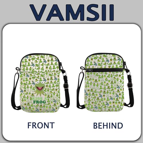 M Inspired Kiss A Frog Crossbody Bag M Cartoon Movie Fans Gift Kermit Gift3
