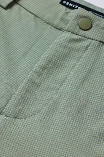 Image of SNITCH Men Chinos | Slim Fit Mid Rise Solid Pattern | Cotton Blend with Medium Stretch & Smooth Texture | Button & Zip Closure for Casual & Street Wear