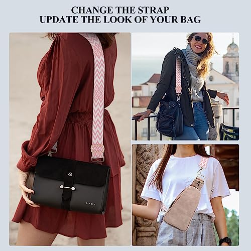 Image of Long Keeper Wide Purse Strap - Adjustable Shoulder Strap Crossbody Handbag Replacement Bag Strap Guitar Straps