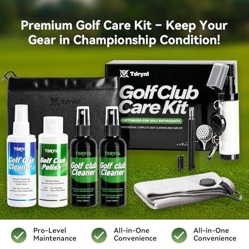 Pro 7-Piece Golf Club Cleaning Kit