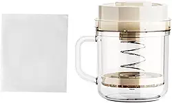 Ioensy Coador de iogurte grego Filtro de iogurte grego Utensílios de cozinha Máquina de fazer queijo iogurte caseiro DIY, para cozinha Iogurte em casa