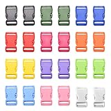 Generic Multicolor Quick Side Release Buckles for Paracord Bracelets Pet Collar Belt Strap Craft Acc