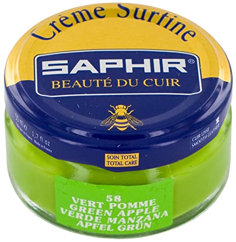 Saphir Cirage Crème Surfine Pommadier Vert Pomme 50 ml