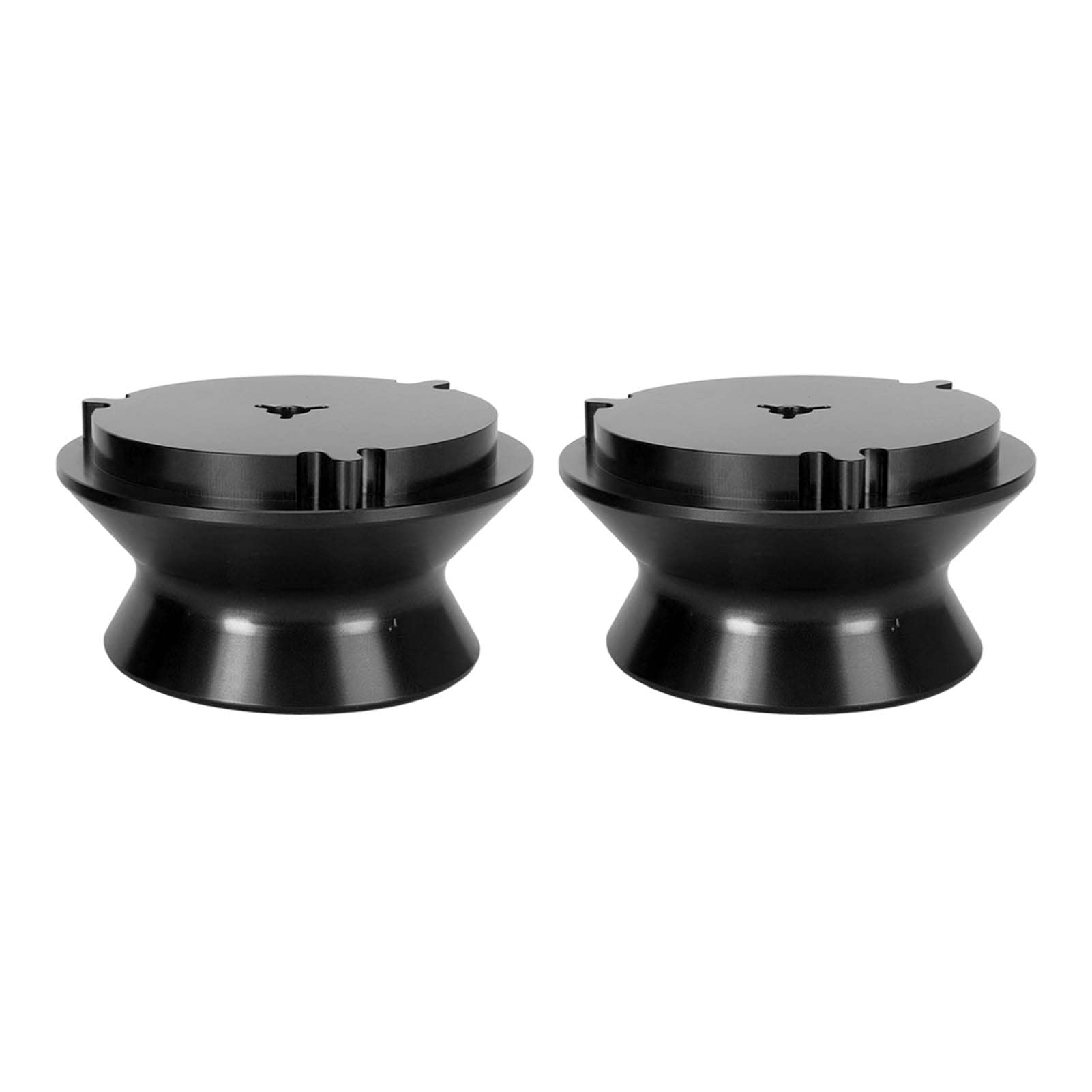 Cryfokt Adaptadores de Cubo Nab, Aleación de Aluminio Pulido, Abridor de 10 Pulgadas para Grabadoras de Carrete a Carrete Studer Akai (Black)