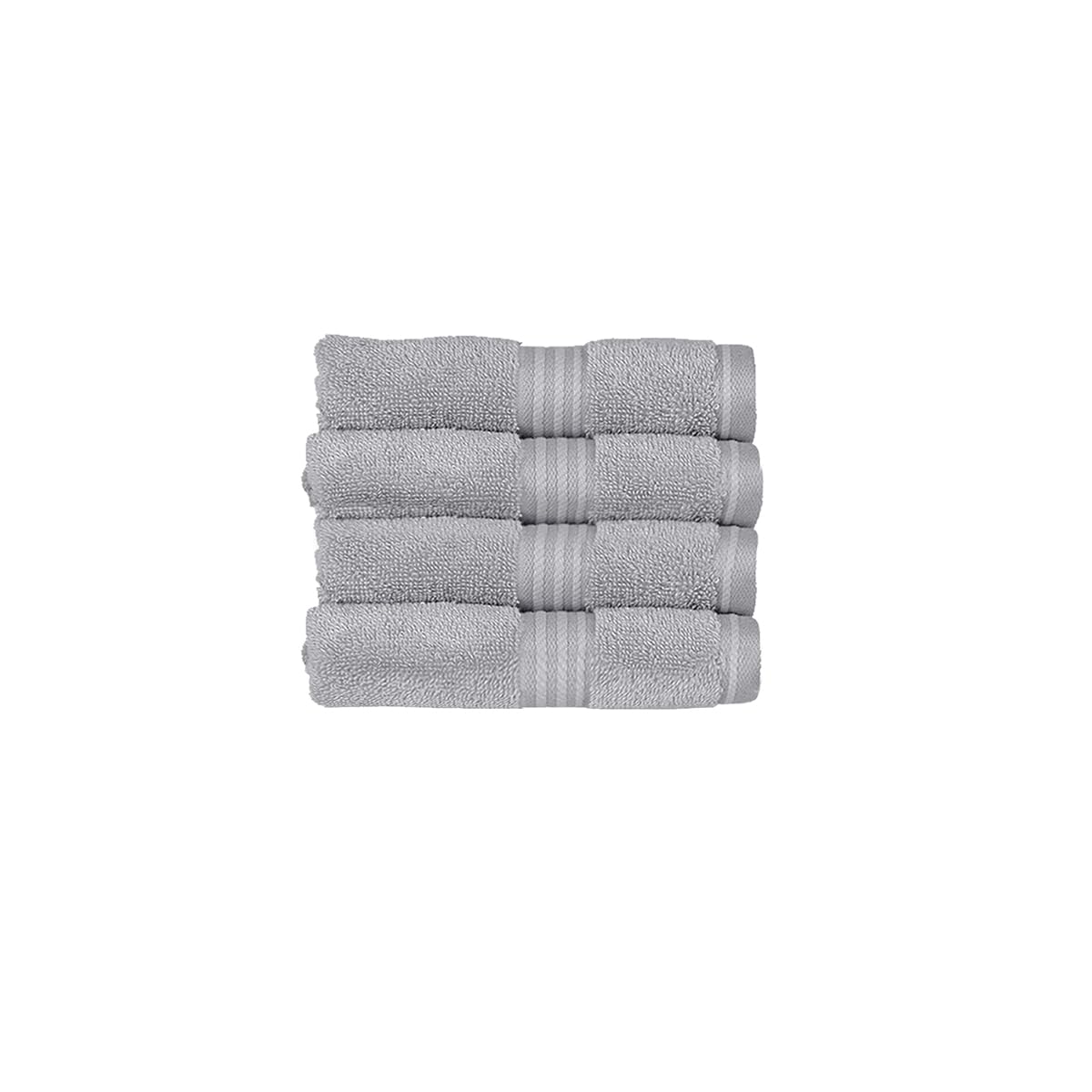 Christy Supreme Hygro 2 Hand Towels Set | Blush Pink | 100% Luxury Supima Cotton | Ultra Soft | Super Absorbent | 650GSM | Plush and Long Lasting — view 125