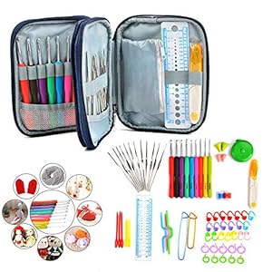 Xrten 72-teiliges Häkelnadel-Set a