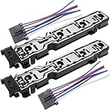 Hoypeyfiy 2 Stück 1681537 LED Rücklichthalter, Ersatz für Ford Transit MK7 (2006-2014), einschließlich Lampenhalter und Kabelbaum, ersetzt 6C1113N004AB
