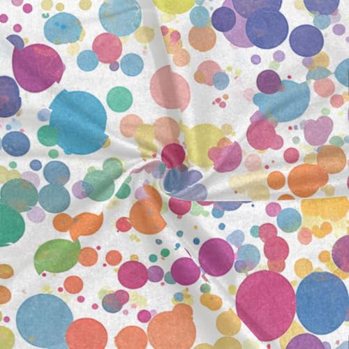 Colorful Polka Dot Pattern Four season Sun protection wristband womens neck gaiter Multiple Ways to Wear balaclava cloth face mask for women for Snowboarding Hunting halloween mask mascara3