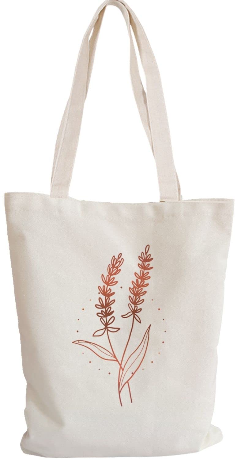 Tote Bag Aesthetic Canvas Cute Tote Bag for Women Gift Cotton Canvas Bag Shopping Shoulder Bag Reusable Grocery Bag