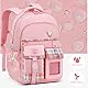 HANXIUCAO Schulrucksack Mädchen Grosse Kapazität Schulrucksack Mädchen Teenager Wasserabweisend mit Laptopfach Rucksack Mädchen für Primary Junior High University (hellblau)