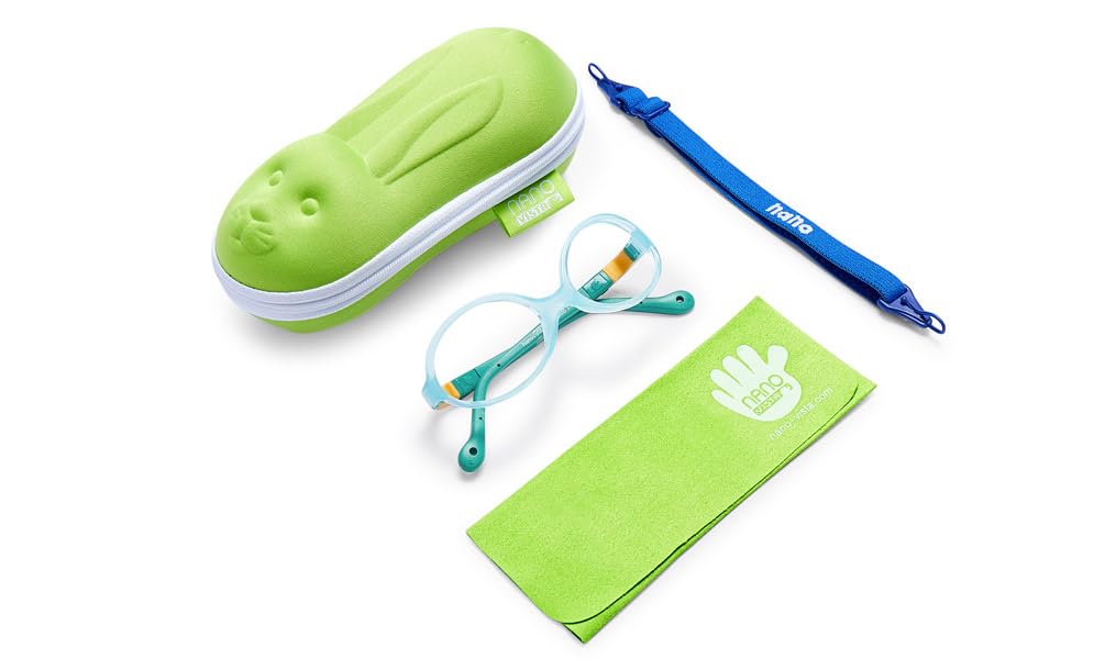 GAFAS NANO BABY - CUB 3 0_1-2 AÑOS C: AZUL CRISTAL/VERDE/NARANJA CLARO/40x15x115 Cura della persona e salute