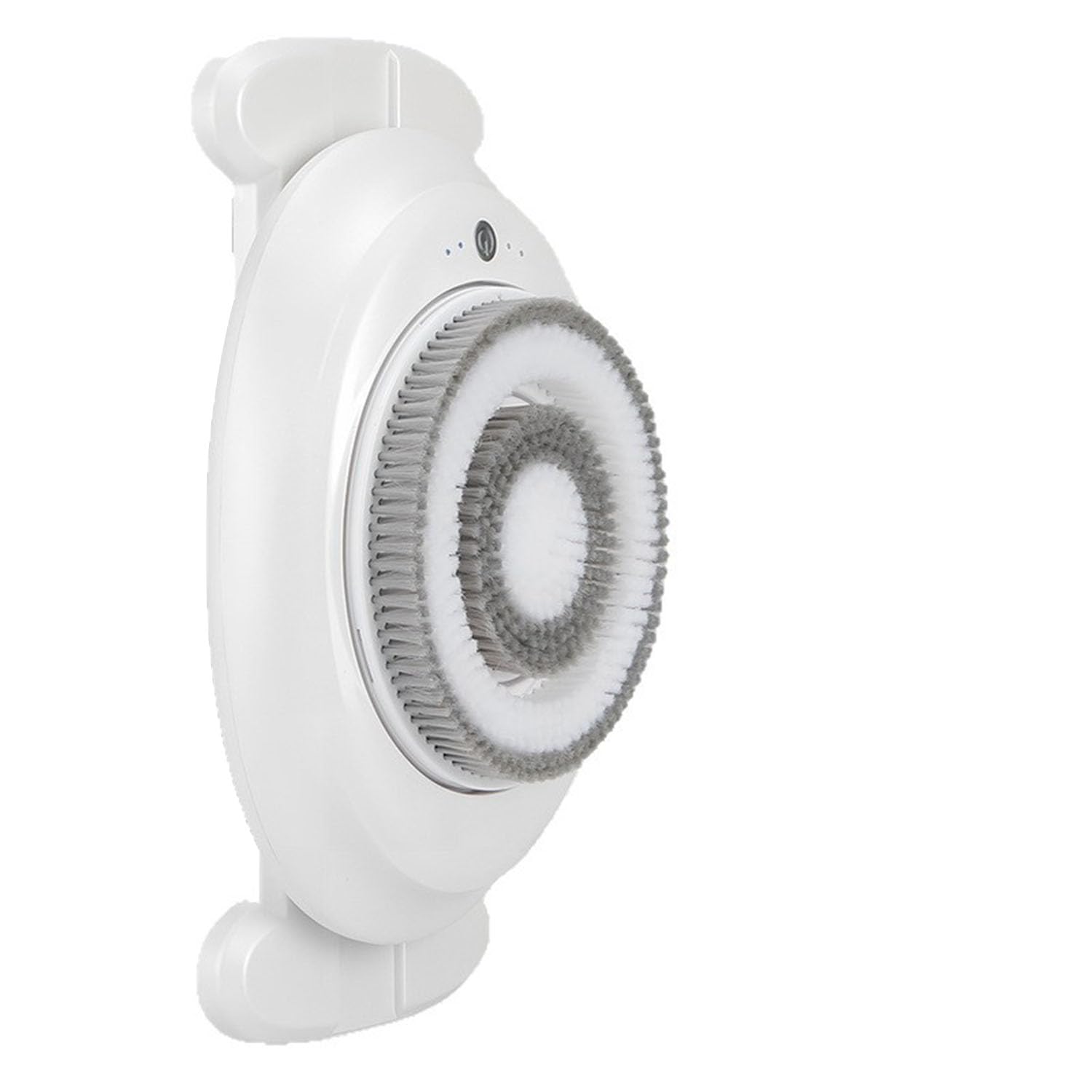 Cepillo de baño eléctrico inteligente montaje en pared artefacto para frotar la espalda altura ajustable con giratorio 360 herramienta recargable limpieza masaje y exfoliación spa casa