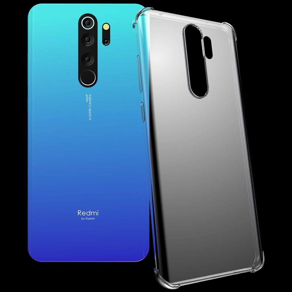 Cover Per Xiaomi Redmi 8 E 8A – Custodia In TPU Morbida Con Effetto Carbonio, Antiurto E Leggera (Blu Scuro)