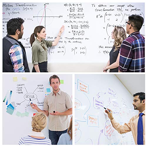 UCMD Magnetisch droog wissen whiteboard sticker voor muur,Zelfklevende backing whiteboard voor kinderen tekenen ezel of… - Image 7