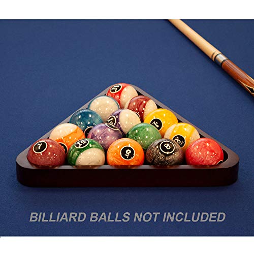 GSE Games & Sports Expert Mahogany Billiard 8Ball Triangle OR 9Ball