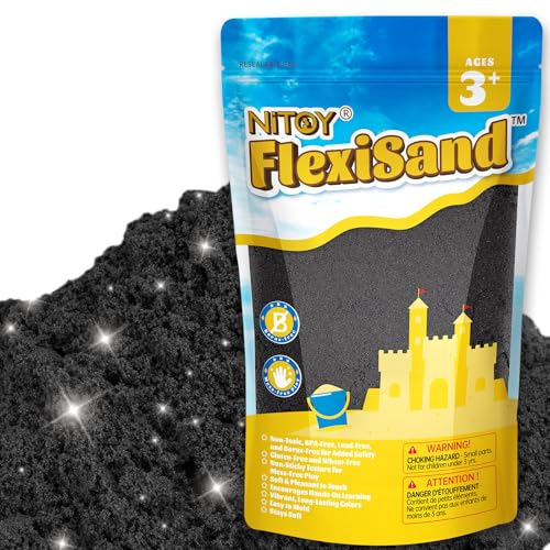 NiToy Play Sand (1kg, Black)