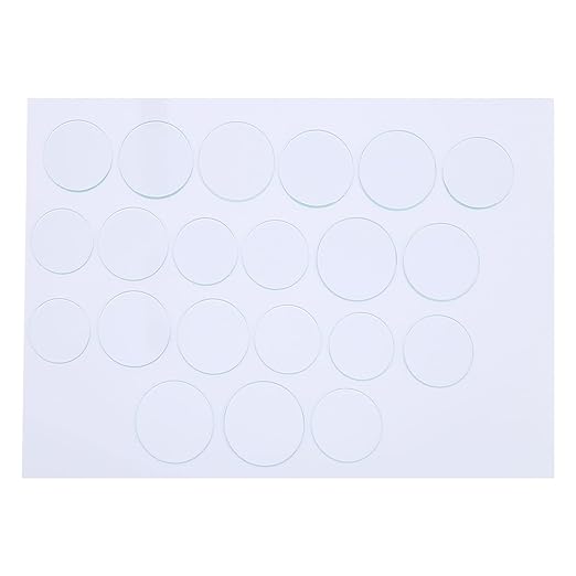 AUNMAS 21pcs Watch Crystal Replacement, 35‑45mm Fossil