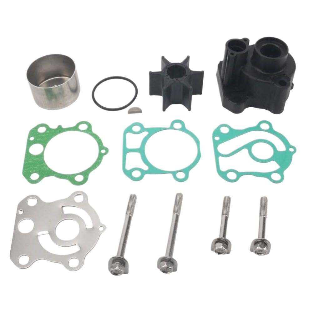 Kit Girante Pompa Acqua 67F-W0078 Compatibile Con Fuoribordo 4 Tempi | Adatto ai modelli HP 75, 80, 90 e 100 ; Include il alloggiamento ; Sostituisce il pezzo 67F-W0078-00