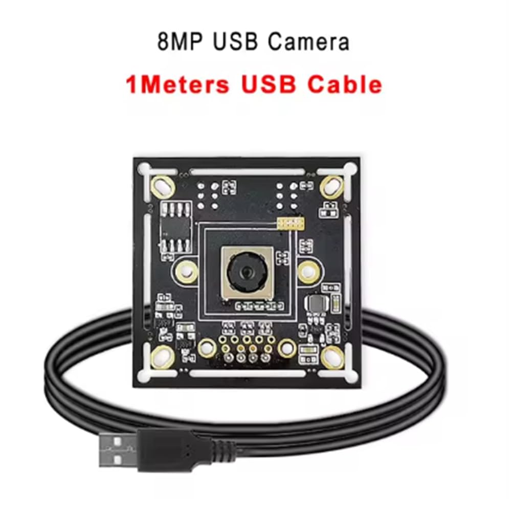 8 MP IMX179 czujnik autofokusa kamera z obs?? USB 2.0 UVC OTG Plug & Play 100 stopni bez zniekszta?ce? obiektyw 4K kamera internetowa