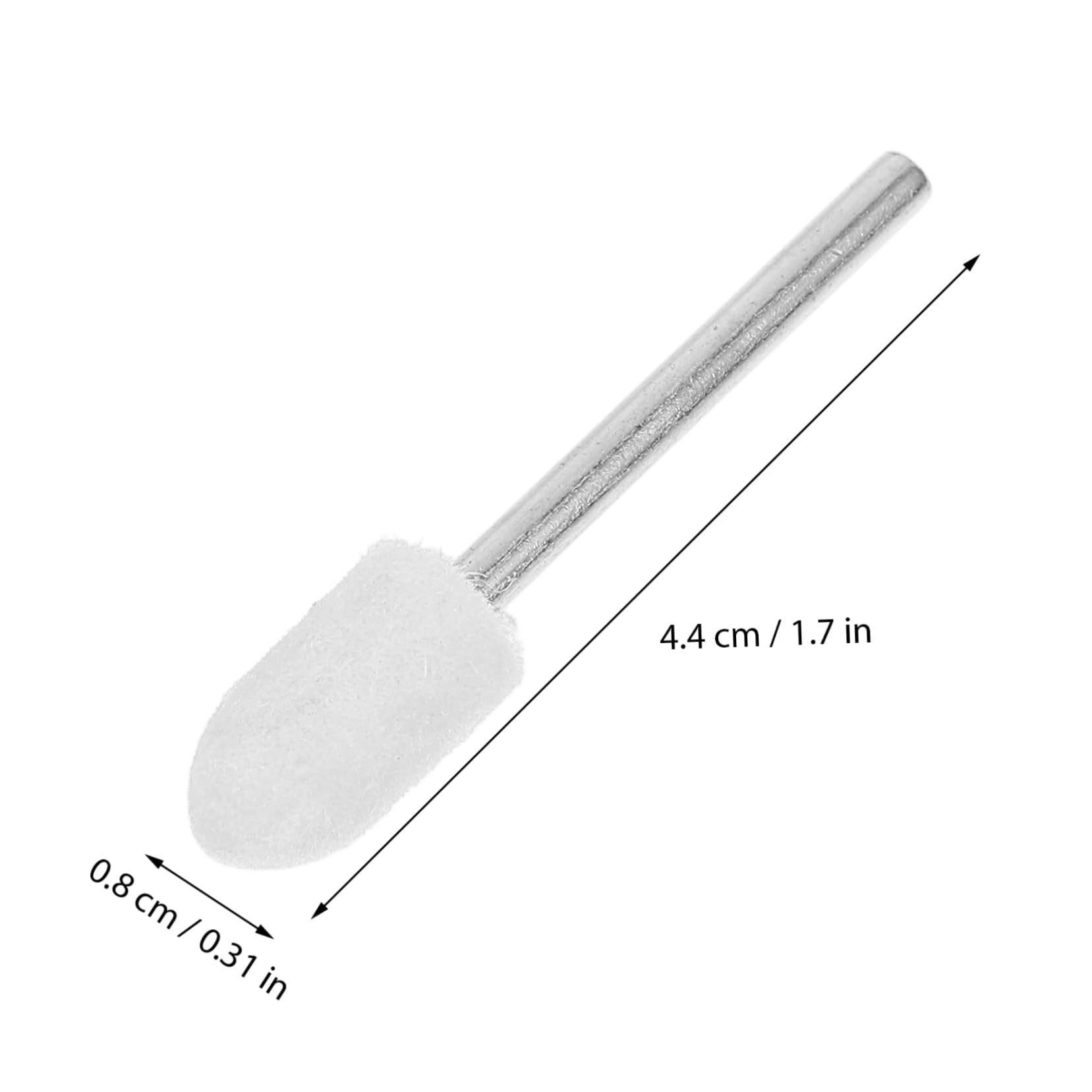 MUCKLILY Professional Jewelry Tools 12pcs Nail Art Drill Kit Mirror Finish Polishing Wheel Wool Felt Grinder