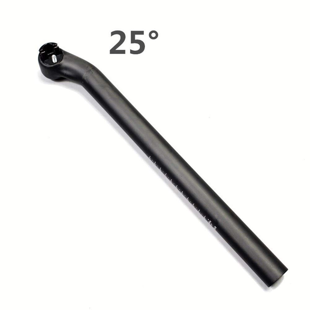 Reggisella per Bicicletta Fibra del Carbonio della Bicicletta Sedile/reggisella/Bicicletta sede Rod 5/25 Grado Bike Seatpost 27.2/30.8/31.6 Reggisella Telescopico