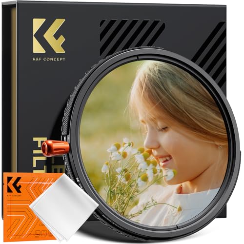 Filtre ND2-32 CPL Black Mist K&F Concept 46mm pour éviter les reflets et adoucir la peau