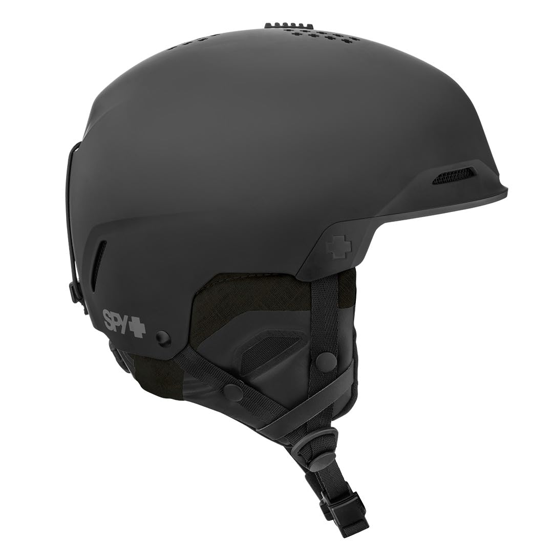 SPY Optic kask snowboardowy i narciarski Stargazer z systemem ochronnym MIPS dla mężczyzn i kobiet (matowa czerń, L (59-61 cm))